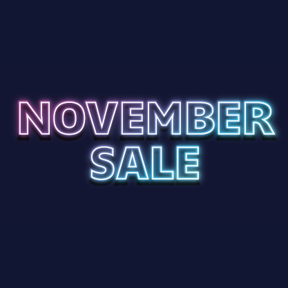NOVEMBER SALE