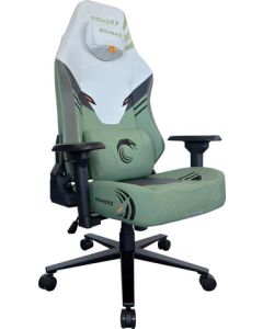 כיסא גיימינג ארגונומי מתכוונן Cobra ירוק מבית Gamerz