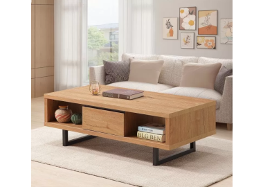 שולחן קפה עם מגירה דגם מארש