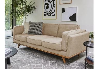 ספה תלת מושבית FLORIDA בגוון בז'