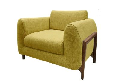 כורסאת דגם MOZART בגוון צהוב