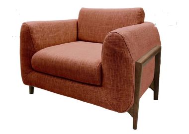 כורסאת דגם MOZART בגוון ורוד