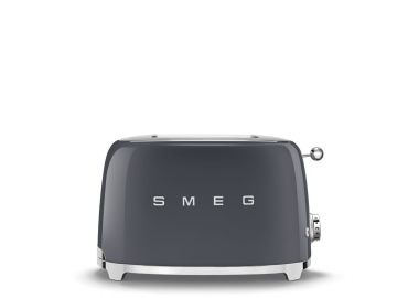 מצנם קופץ ל2 פרוסות 950W מבית SMEG צבע שחור דגם TSF01
