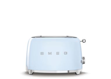 מצנם קופץ ל2 פרוסות 950W מבית SMEG כחול פסטל דגם TSF01