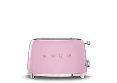 מצנם קופץ ל2 פרוסות 950W מבית SMEG צבע ורוד דגם TSF01