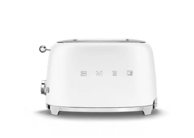 מצנם קופץ ל2 פרוסות 950W מבית SMEG צבע לבן מט דגם TSF01