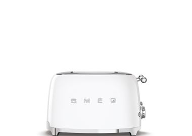 מצנם קופץ ל4 פרוסות 2000W מבית SMEG צבע לבן דגם TSF03