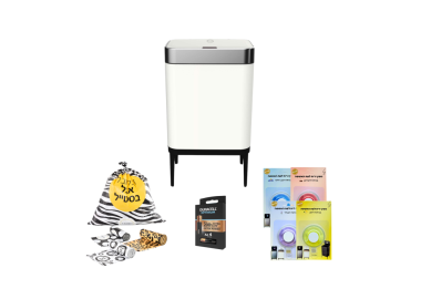 מארז Future All In פח 60 ליטר עם אביזרים צבע לבן