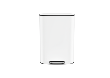 פח 60 ליטר דוושה עם פח פנימי נשלף דגם Claro צבע לבן