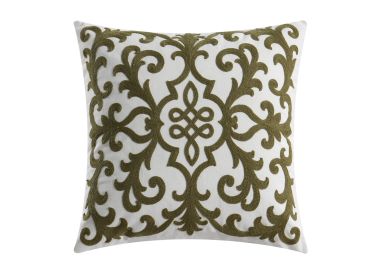 כרית נוי רקומה גרנדה 45X45 ירוק