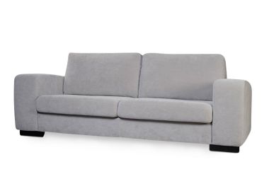 ספה תלת מושבית בגוון אפור בהיר 222 ס"מ דגם פרסטיג