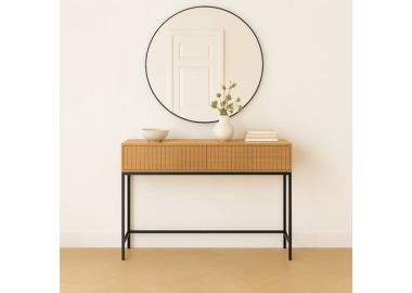 קונסולת כניסה מודרנית דגם אופיר גוון עץ