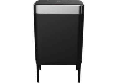 פח 40 ליטר עם חיישן עליון דגם OLA צבע שחור
