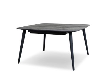 שולחן אוכל שחור 140 ס"מ דגם גראפיט