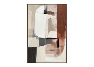 ציור 120*80 ס"מ גוון חום דגם 1ART