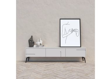 מזנון דגם Rio צבע אפור בטון