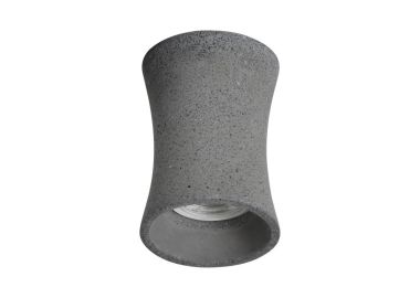 מנורה צמוד תקרה צילנדר 97*011 שחור