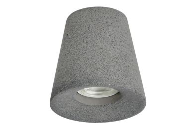 מנורה צמוד תקרה צילנדר 011*501 שחור