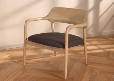 כורסא סליק ריפוד אפור-עודפים עם פגמים קלים