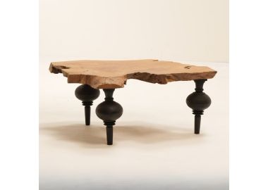 שולחן סלון שורש עץ טיק Essence 