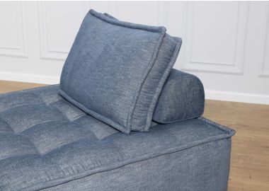 כורסא בד בגוון כחול דגם אלמנטס