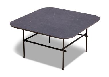 שולחן סלון שחור 60*60 ס"מ דגם צ'פלין