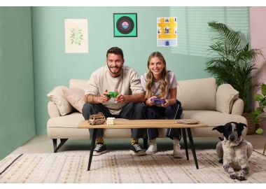 שולחן סלון 110*60 ס"מ בגוון טבעי דגם WAWO