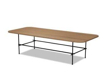 שולחן סלון בגוון אלון טבעי 60*140 דגם צ'פלין