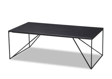שולחן סלון בגוון שחור 120*60 ס"מ דגם סטייס
