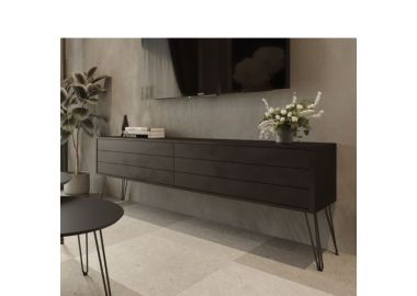 מזנון לסלון 1.8 מטר קולקציית Black