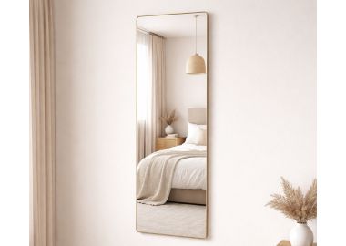 מראת קיר אורך 150 ס"מ בגוון זהב דגם 1900