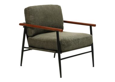 כורסא בד בגוון ירוק דגם ג'וזפין