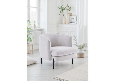 כורסא בד בגוון אבן דגם צ'לסי