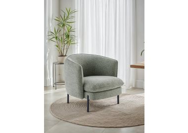 כורסא בד בגוון ירוק דגם צ'לסי