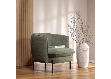 כורסא בד בגוון ירוק דגם צ'לסי