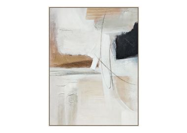 ציור 120*90 ס"מ גוון לבן דגם סטינג 2