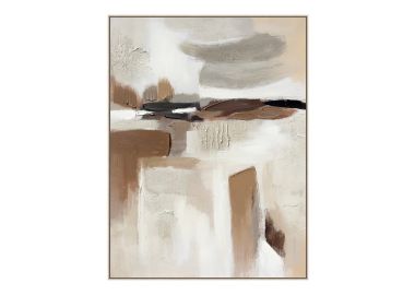 ציור 120*90 ס"מ גוון חום דגם סולה