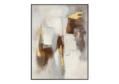 ציור 120*90 ס"מ גוון חום דגם מארון 2