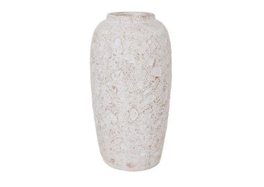 אגרטל דמוי אבן בז' 50 ס"מ דגם טאסוס