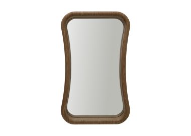 מראה עם מסגרת פורניר אגוז 120*72