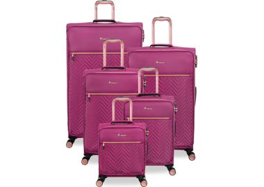 סט 5 מזוודות בד יוקרתיות  Bewitching 32/28/24/20/16 סגול