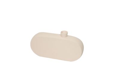 אגרטל אובלי 18*35 בז'