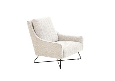 כורסא בד בגוון בז' דגם אסטרה