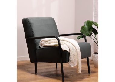 כורסא בד בגוון ירוק דגם פרדי