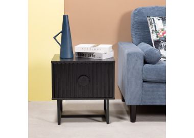 שידה 48*39 ס"מ בגוון שחור דגם JAPO