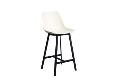 כסא בר קרם/שמנת משענת גב דגם BOLY