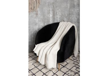 שמיכת קיץ \ כיסוי למיטה פיקה יחיד 150x200 ס"מ שמנת