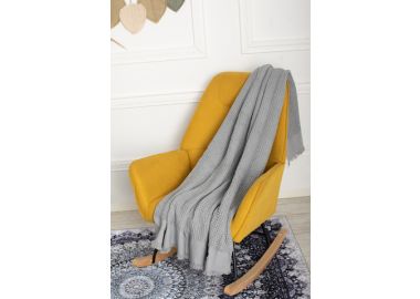 שמיכת קיץ \ כיסוי למיטה פיקה 150x200 ס"מ אפור בהיר