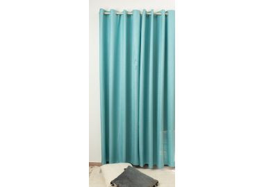 וילון דגם פטרה 140x250 ס"מ צבע כחול מרין