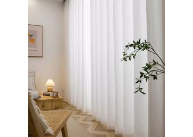 וילון פלד שטוח דגם קיילי 280x300 צבע בז' (9 מטר)